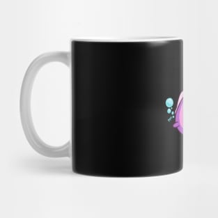 cute axolotl just relaxing Mug